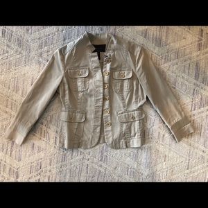BCBGmaxaxaria cropped jacket
